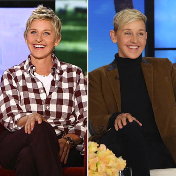 Ellen DeGenere幽默風趣地接受「#10YearChallenge」