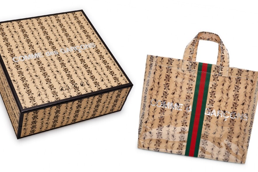 COMME des GARÇONS與Gucci再度攜手推出手挽袋 將於9月7日正式上架！