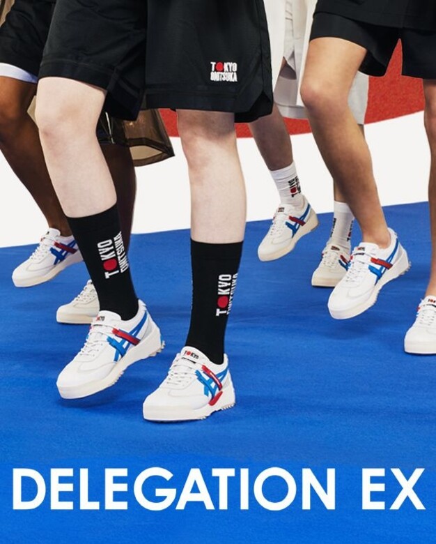 Delegation 64鞋款的最大特色就是鞋側身簡潔明瞭的「UI線條」，以及鞋舌與鞋身上