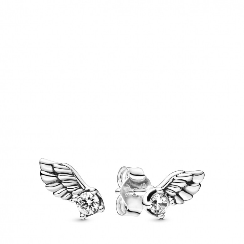 璀璨天使之翼耳環 $499