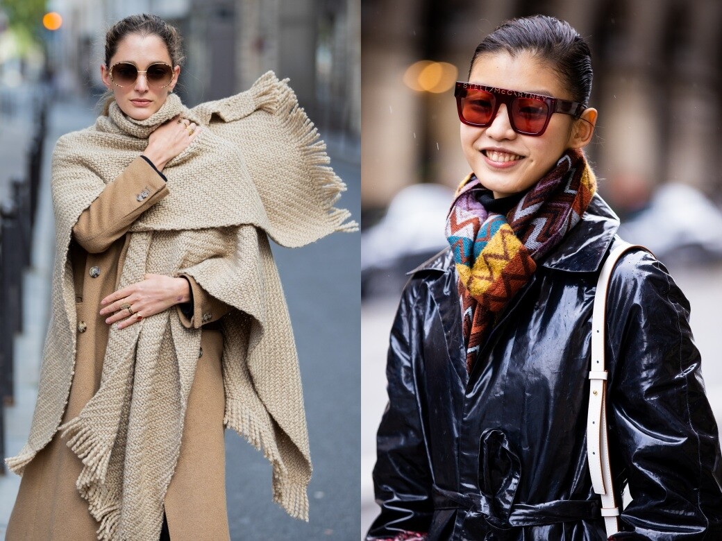 巴黎女子的頸巾保暖法你懂嗎？ 趁寒流來襲前趕快懂5種法式頸巾穿搭