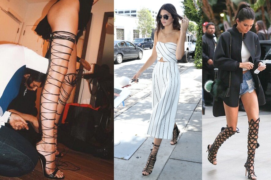 Gladiator, 涼鞋, Kendall Jenner Gladiator, 涼鞋, Kendall Jenner