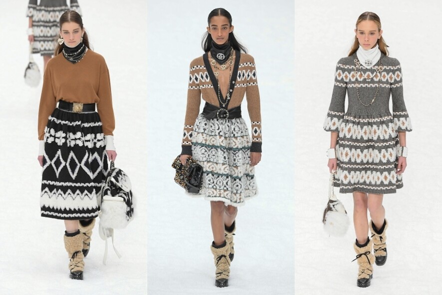 今個系列包括不少針織衣物，並以北歐風格圖案添上冬日氣息。