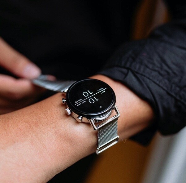 Skagen在錶殼與錶帶方面有無窮無盡的創意，智能手錶系列提供任意轉換的