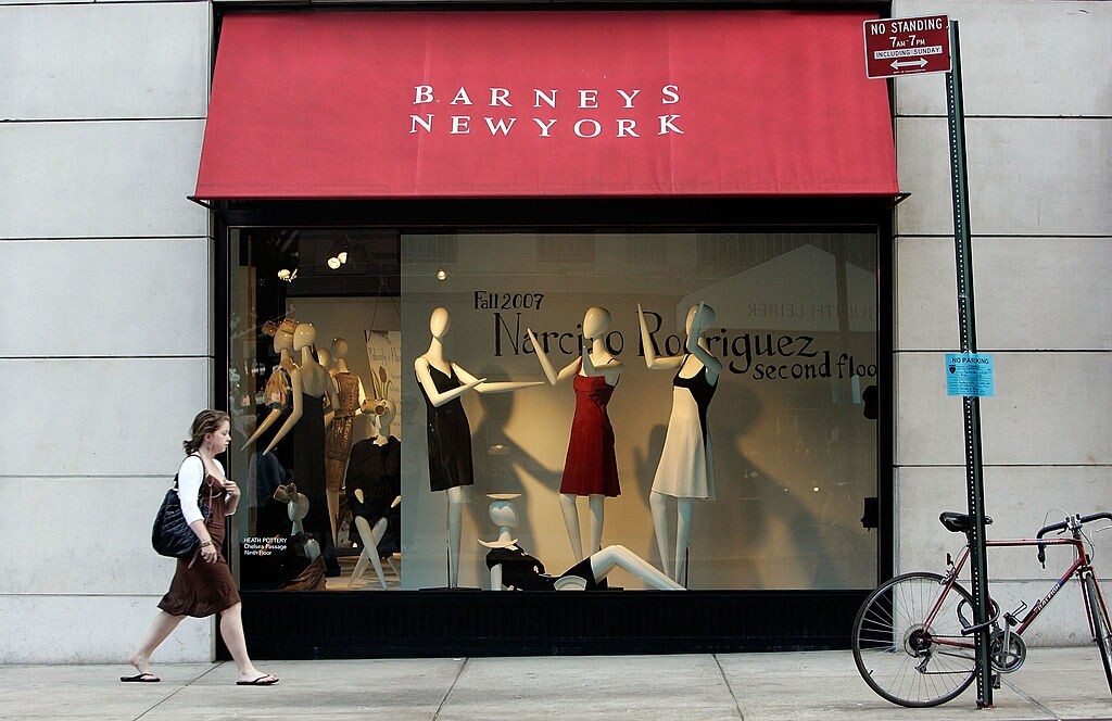 說到破產，對於Barneys New York其實並非意外，皆因早在1996年百貨店已嘗過破產滋