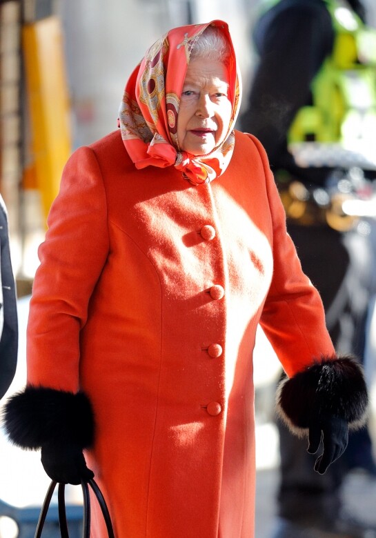 2018年2月7日，英女王在英國金斯林恩完了聖誕休息後，在金斯林恩站乘