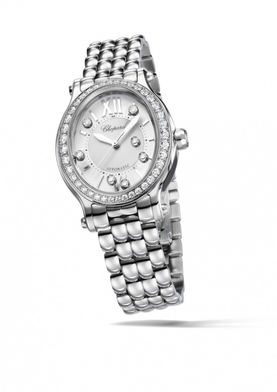 精鋼鑽石腕錶（$115,000 Chopard）
