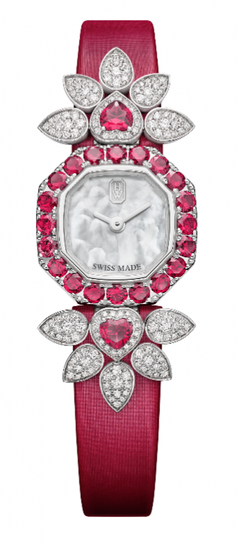 Harry Winston品牌特地為情人節推出限量高級珠寶腕錶，Precious Valentine’s Day腕錶採用了耀