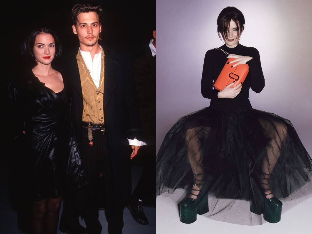 Winona Ryder相隔7年第三度登上Marc Jacobs廣告|憑《怪奇物語》再走紅的她19歲曾與Johnny Depp訂婚