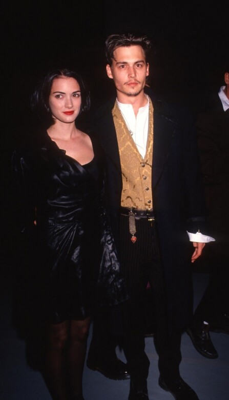 Winona Ryder 19歲曾與Johnny Depp訂婚