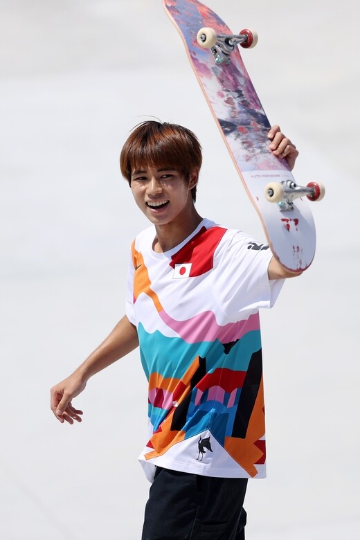 日本22歲好手堀米雄斗在2020東京奧運奪下奧運滑板項目首個金牌，而他