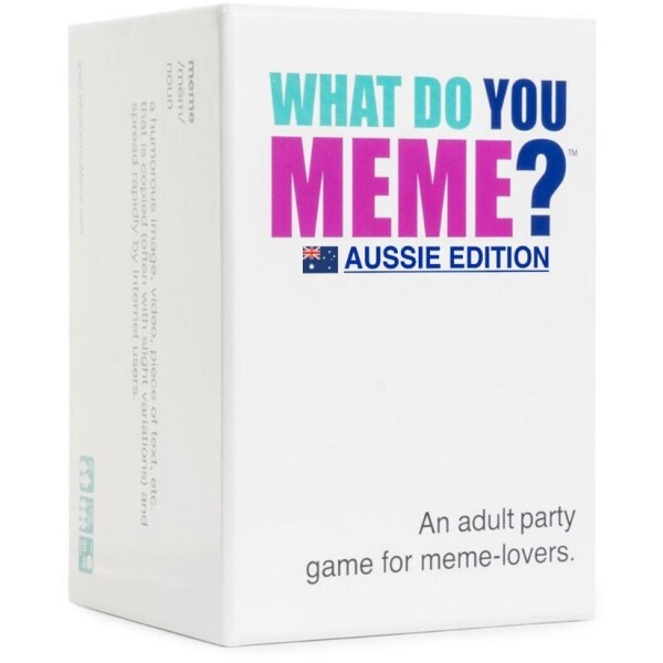 What do you meme!絕對是適合你和一眾姊妹淘聚會派對的遊戲，它是一款迷因卡