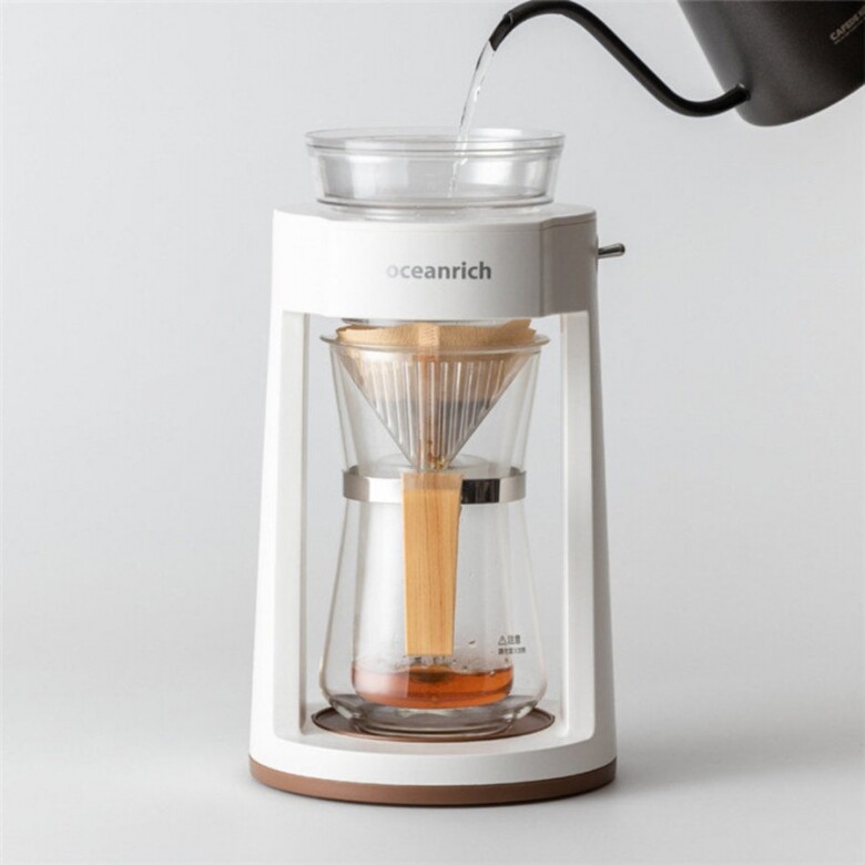 經典萃取旋轉咖啡機使用Tritan材質，不含雙酚A，安全又可靠！而雙層玻璃分