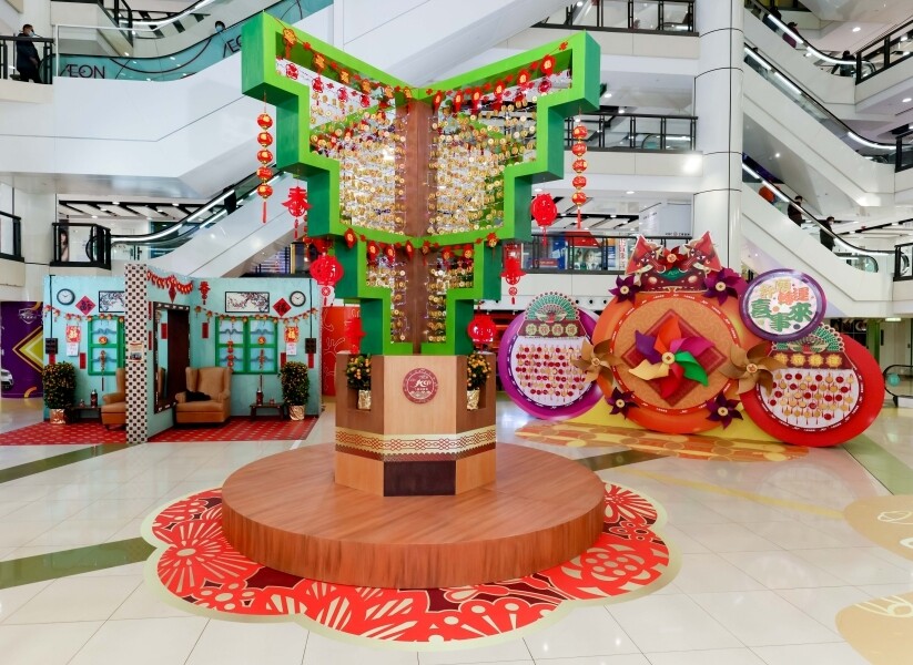 KCP九龍城廣場 農曆新年 情人節 2021 好去處 打卡 商場 佈置 裝飾 香港