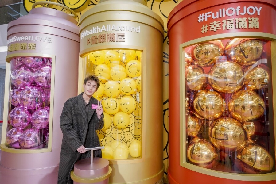 時代廣場 農曆新年 情人節 2021 好去處 打卡 商場 佈置 裝飾 香港