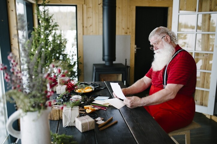 想寄聖誕卡給聖誕老人，其實很簡單，只要向平時一樣簡單預備一張聖誕