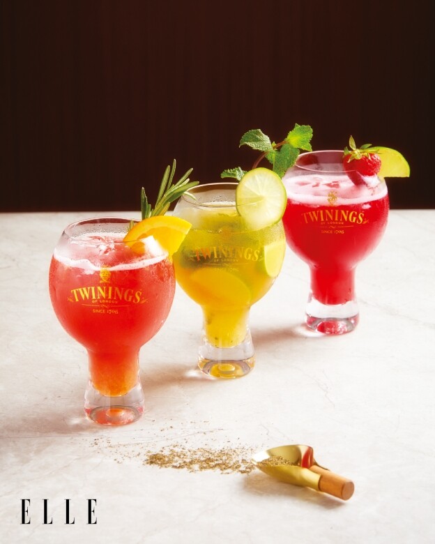 非酒精類的Mocktails絕對能為你帶來驚喜，推介一杯「Strawberry and Mango」，它加入TWININGS士多啤梨