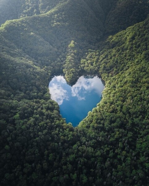 北海道-豊似湖 旅行 旅遊 心形 景點 浪漫 打卡 heart shaped places travel love romance lake Japan 日本