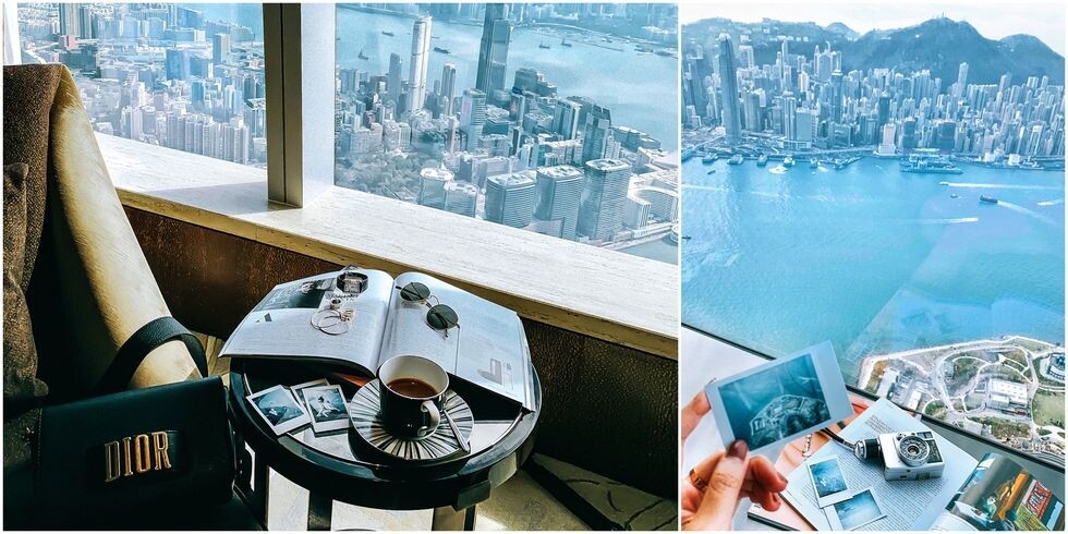 《香港Ritz Carlton酒店》世界最高天際酒店身為時尚女子，一定不能錯過全世界最