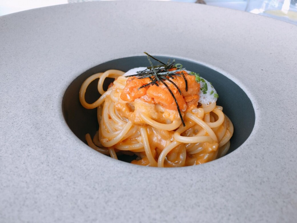 Spaghetti with Hokkaido Sea Urchin