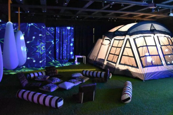 新界區推介Party Room 5 ：Tent Party - Sky Lounge想去露營但又不想住山頭野嶺？這間室內營