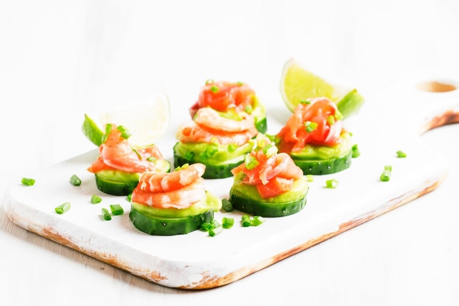 母親節 食譜 Mother’s Day recipe avocado shrimp