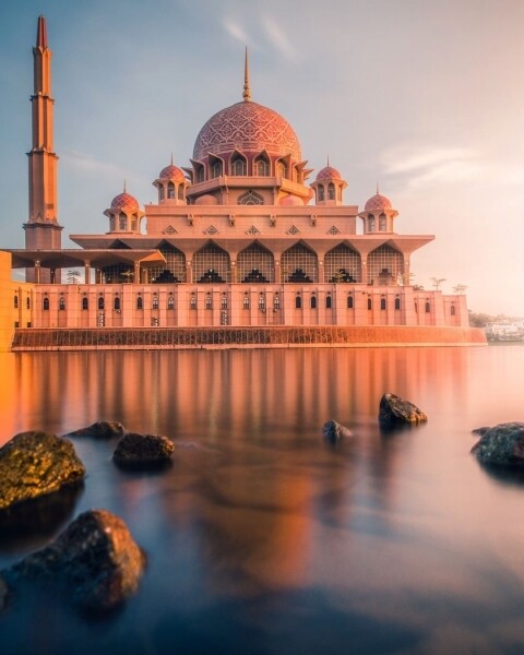 Travel pink places 粉紅色 打卡 景點 馬來西亞-布特拉清真寺 Masjid Putra