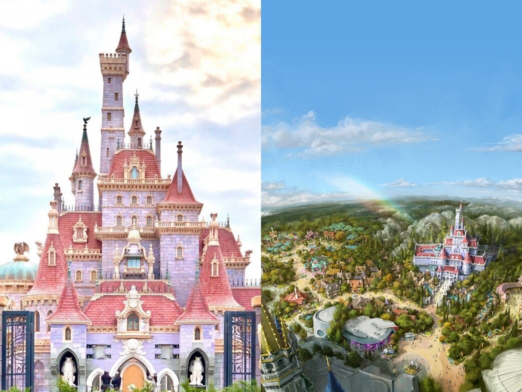 打卡新熱點！東京迪士尼《美女與野獸》粉紅公主城堡9月登場！