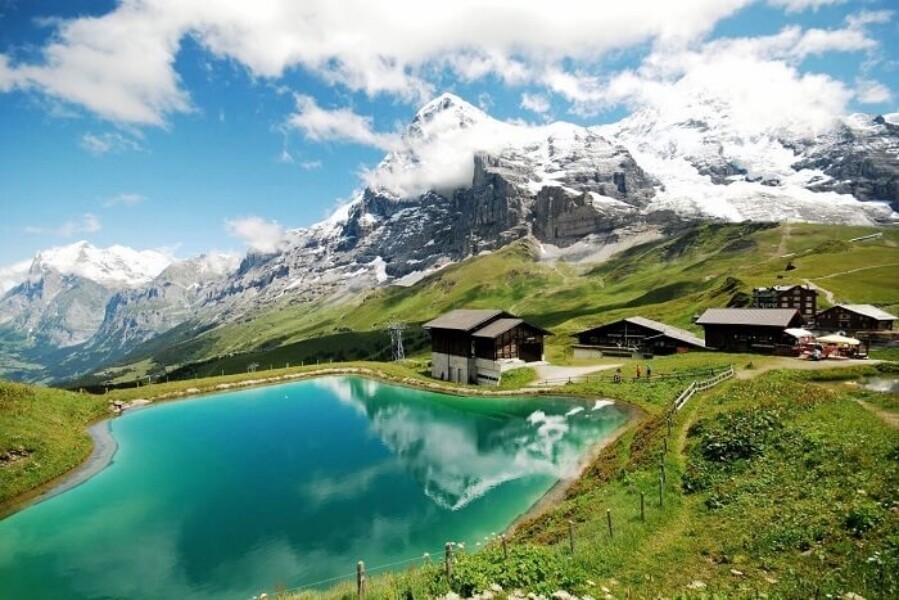 瑞士的風景一向是數一數二