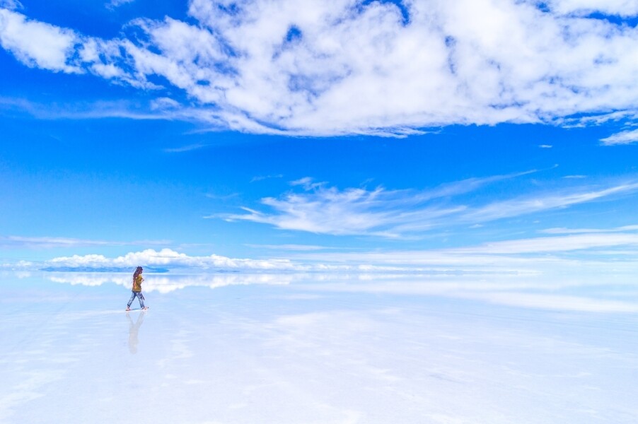 玻利維亞烏尤尼鹽湖（Salar de Uyuni）