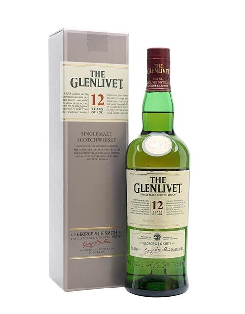 單一麥芽威士忌界另一巨頭The Glenlivet也值得推薦，芸芸酒款中以The Glenlivet 12 Years Old