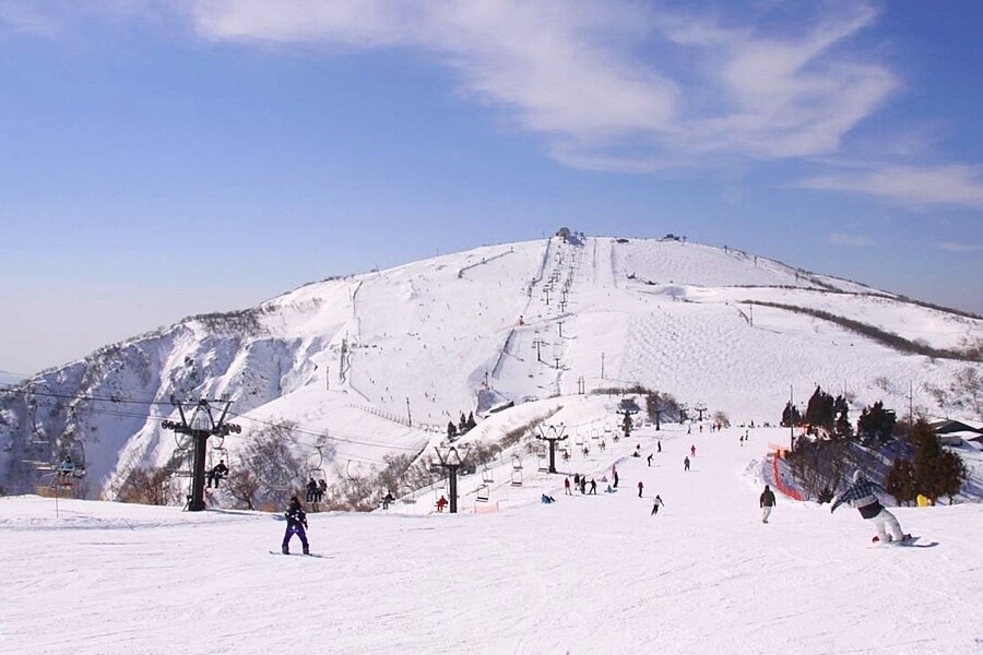 滋賀縣琵琶湖Valley滑雪場周邊地區有最強的造雪能力