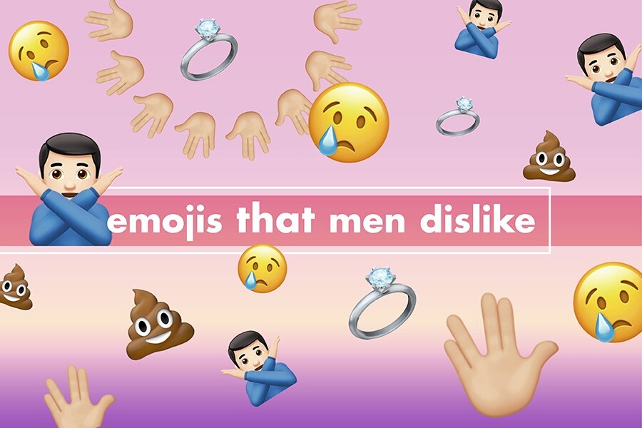 男人討厭的emoji以下四個則是男生最討厭收到的emoji：鑽石戒指：只在交友app