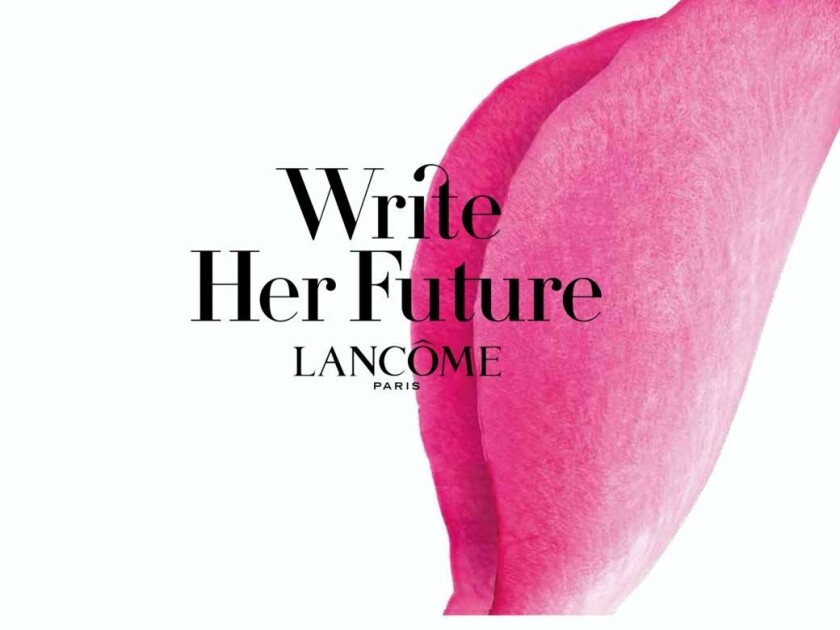Lancôme Write Her Future計劃於香港首次舉辦！讓新生代女生自信展現自我譜寫未來 | ELLE HK