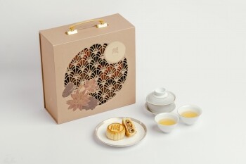 迷你焦糖果仁月餅禮盒 (6件裝)