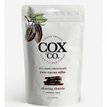 Cox&Co 黑朱古力生可可豆粒脆片