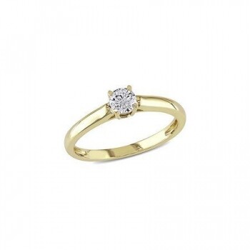 AMOUR Diamond TW Fashion Ring 14k Yellow Gold
