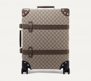 Gucci +Globe-Trotter GG圖案帆布行李箱 Gucci +Globe-Trotter GG圖案帆布行李箱