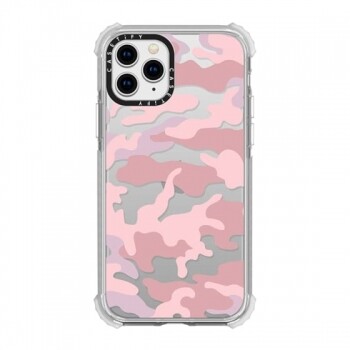 Casetify 粉紅色迷彩手機殼