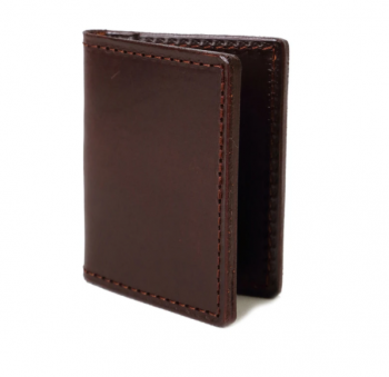 QUADROTTO Made By THE DUST COMPANY Tuscan Leather Havana Card Holder