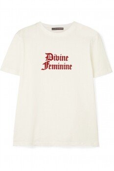 Alexachung「Divine Feminine」白T恤