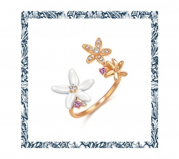 V&A「Bless」18K玫瑰金鑽石戒指 V&A「Bless」18K玫瑰金鑽石戒指