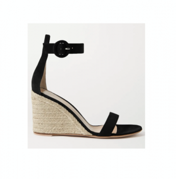 搭帶草織高跟鞋 Gianvito Rossi 搭帶草織高跟鞋 Gianvito Rossi