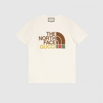 The North Face x Gucci棉質T恤