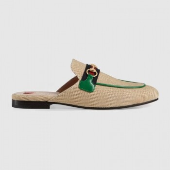 網上獨家發售：女士Princetown帆布拖鞋