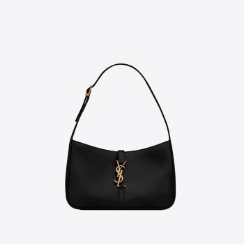 Saint Laurent LE5À7 光滑小牛皮Hobo手袋 Saint Laurent LE5À7 光滑小牛皮Hobo手袋