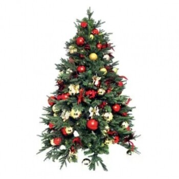 仿真聖誕樹無裝飾(4呎)