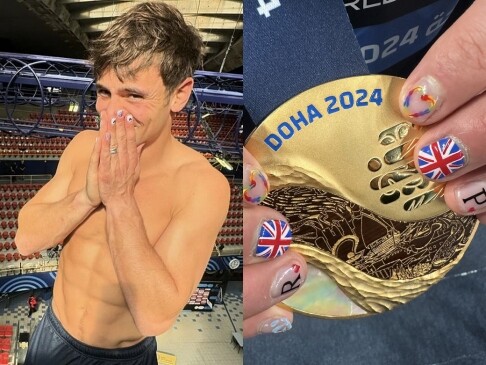 Tom Daley宣佈退役！英國跳水王子為奧運/孩子畫上專屬美甲！每款都別具意義