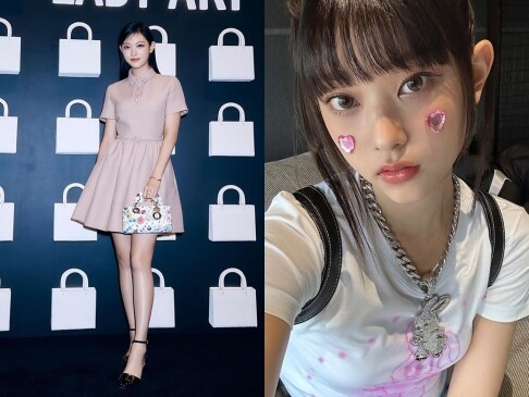 憑「貓咪相」穿搭人氣急升！NewJeans Haerin的時尚造型是Z世代的配搭靈感來源