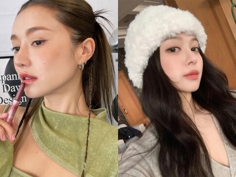 蜜桃色妝容教學！4步化出少女感好氣色妝容柔和桃色胭脂唇膏眼影推介